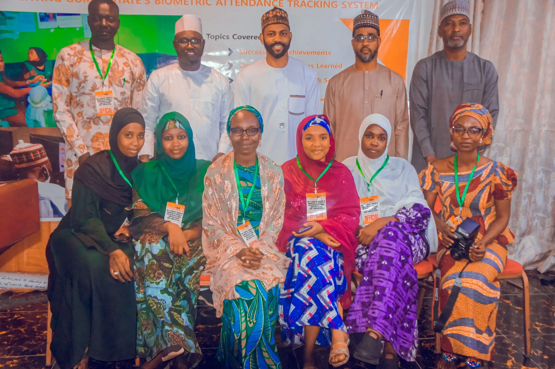 HCM documentation team at the Kano Biometric Workshop 2025.